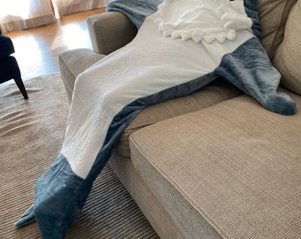 Shark Blanket - Name Included