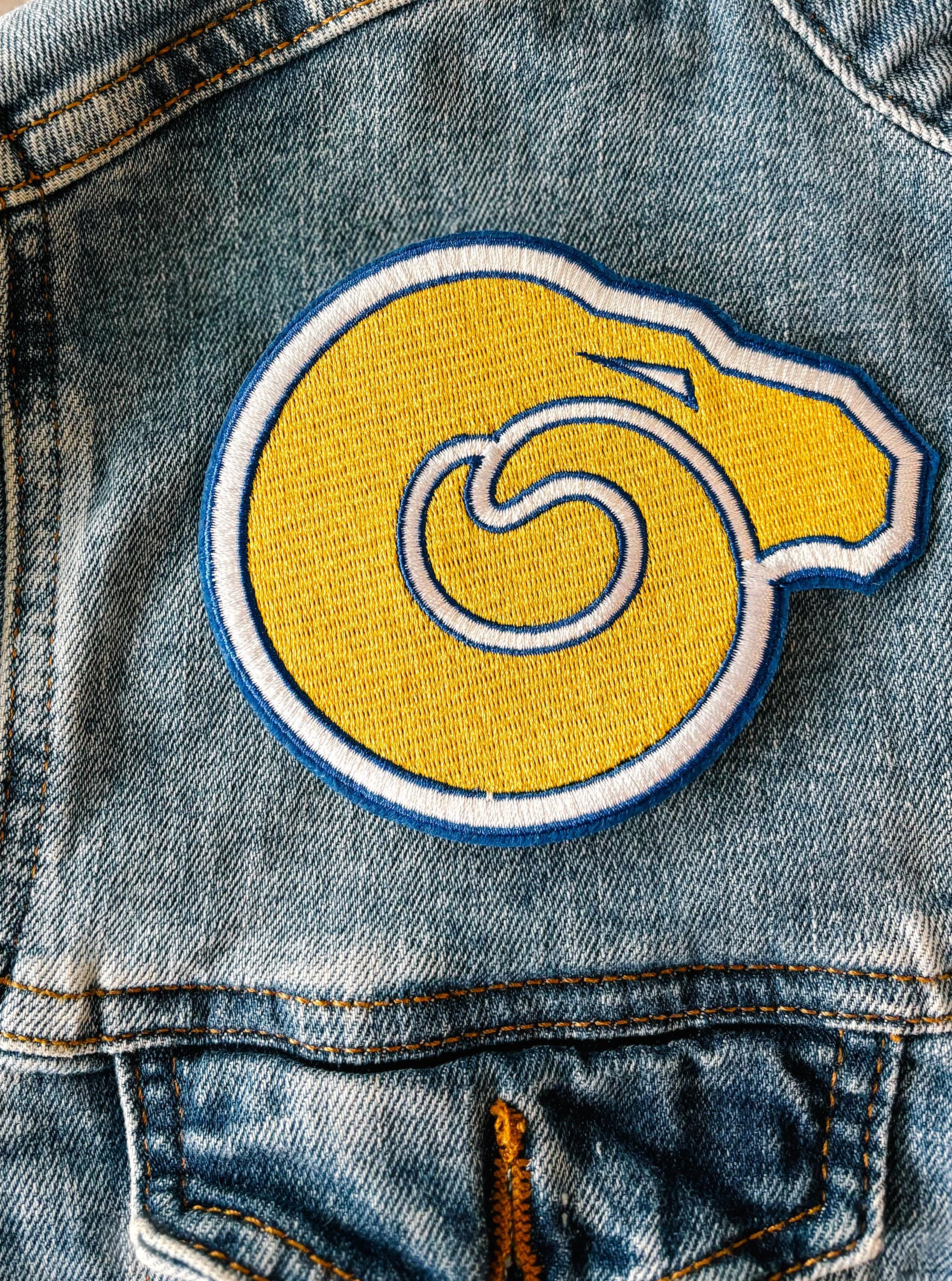 thumbnail image 2 of Vintage St. Louis Rams Iron-On Patch – Big 3 X 8.5 Inches, NFL Memorabilia 2 of 4