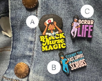 Black nurses rock pins