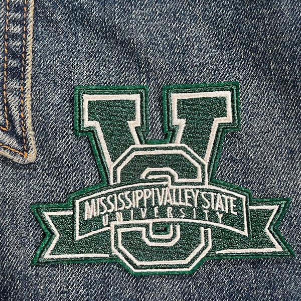 Mississippi Valley State University Iron-on patch