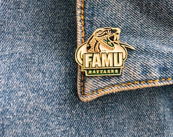 FAMU Rattlers Enamel Pin | Florida A&M University HBCU Pride