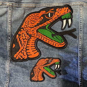 Toppa oversize della Florida A&M University (1): perfetta per giacche, borse e altro ancora