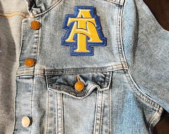 North Carolina Agricultural and Technical University Iron on patch