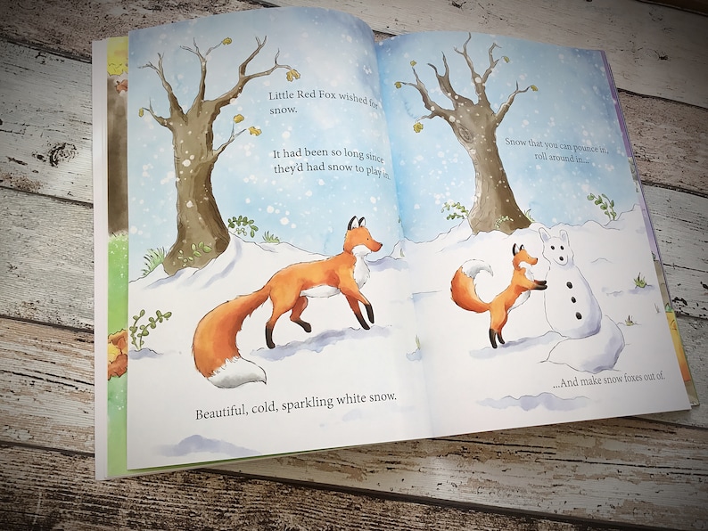 How to Make a Wish Childrens Picture Book Fox Story Foxes Cute Foxes