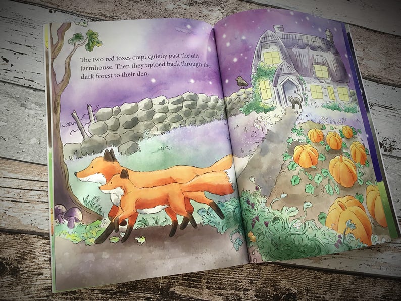 How to Make a Wish Childrens Picture Book Fox Story Foxes Cute Foxes