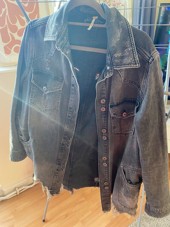 Free people moonchild shirt jacket best sale