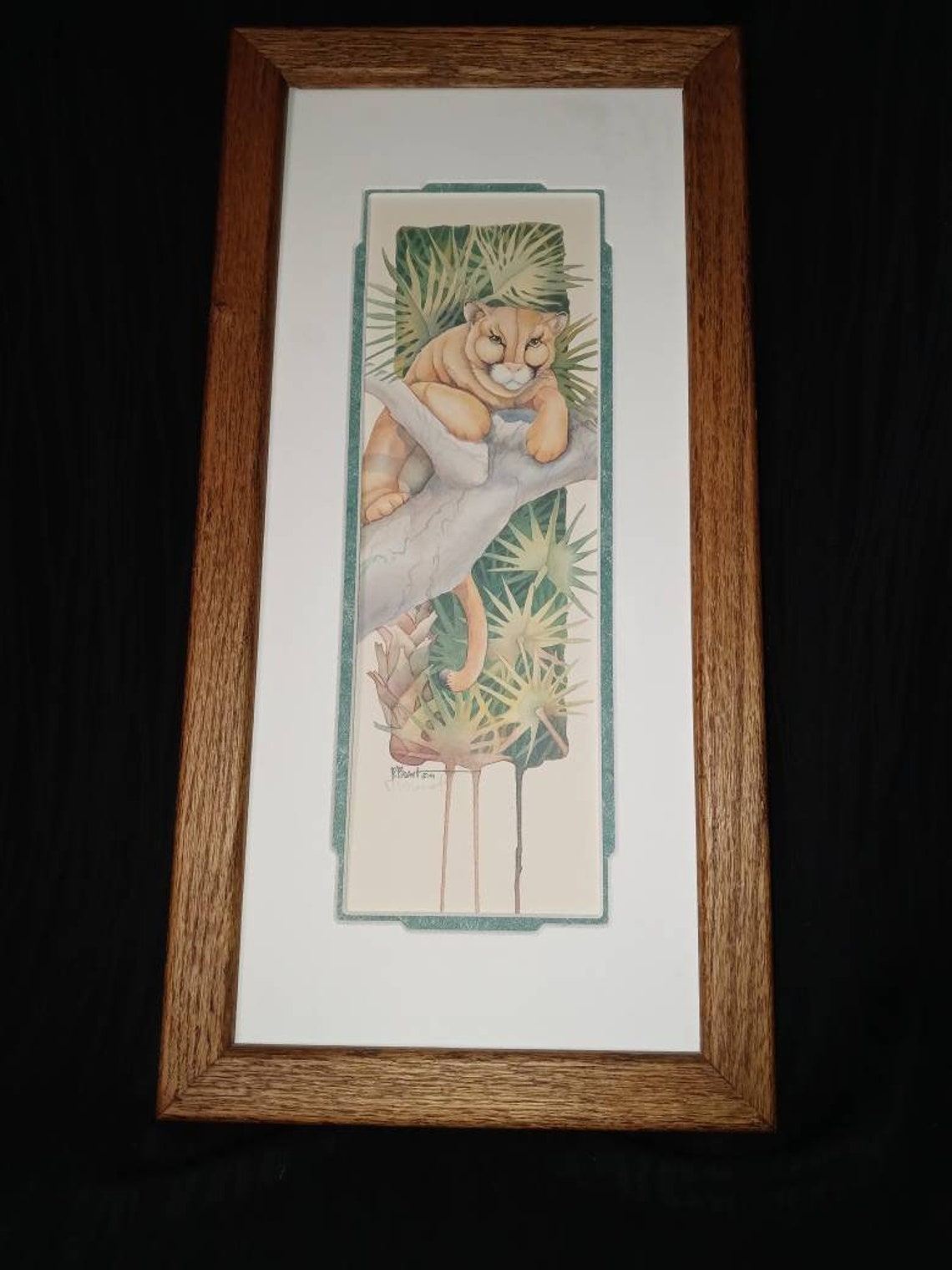 Paul Brent Watercolor Framed and Matted Print, Signed Etsy