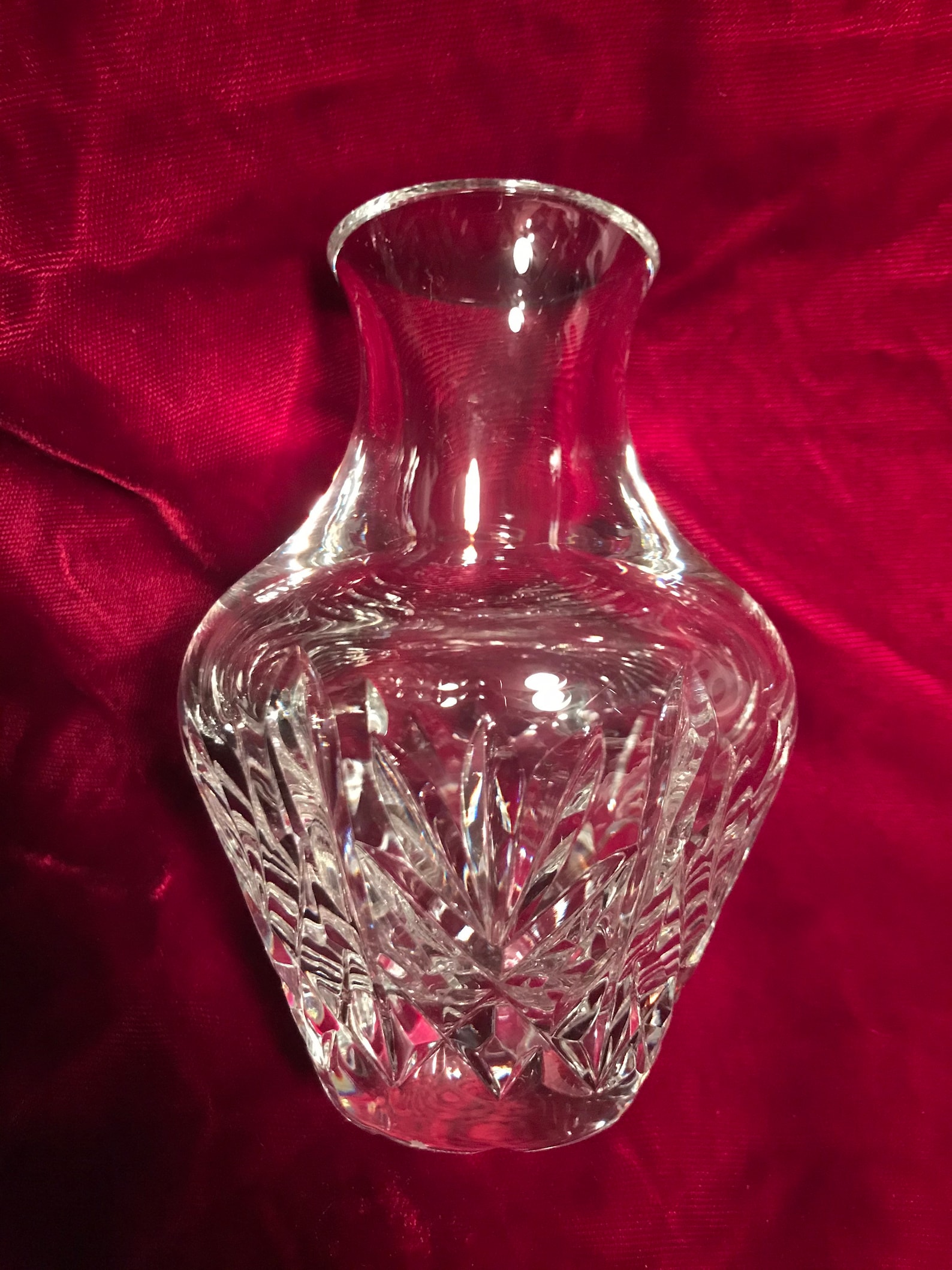 Vintage Waterford Crystal 5 Bud Vase Richmond Pattern Etsy
