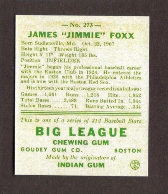 Red Sox Jimmie Foxx Sports Impressions Legendary Hitters Figurine Un-signed