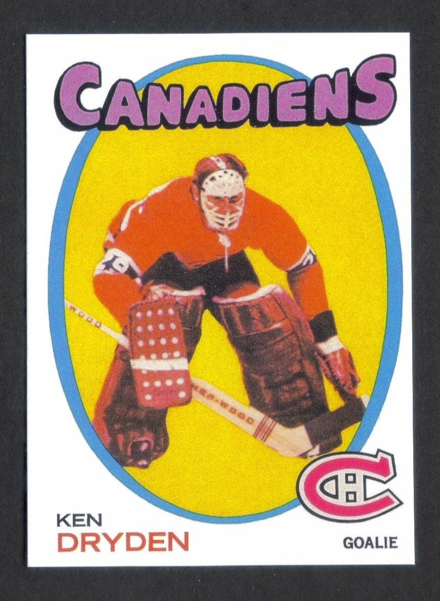 A picture of legendary Montreal Canadians goalie Ken Dryden. : r/nhl