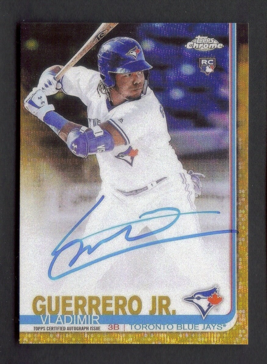 VLADIMIR GUERRERO Jr Novelty Rookie RP Card ra-vgj Blue Jays - Etsy