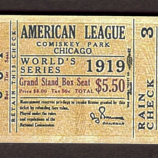 Red Sox Ticket - Etsy