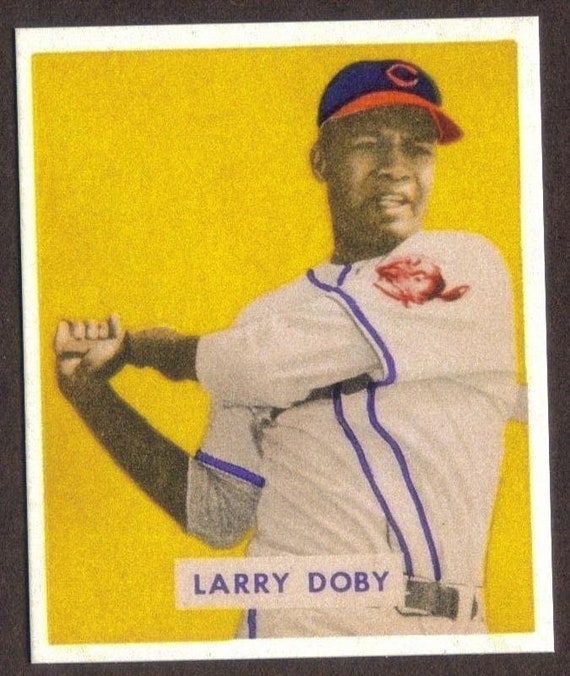 LARRY DOBY Novelty Rookie RP Card 233 Indians Rc 1949 B Free 