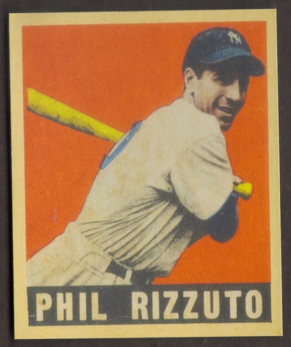 phil rizzuto baseball card