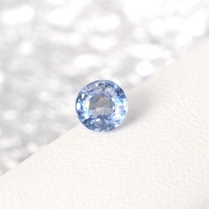 Kashmir Sapphire Round-rare kashmir blue sapphire-Unheated kashmir sapphire 4.5 mm 0.45 cts-high luster clean kashmir sapphire-rare sapphire