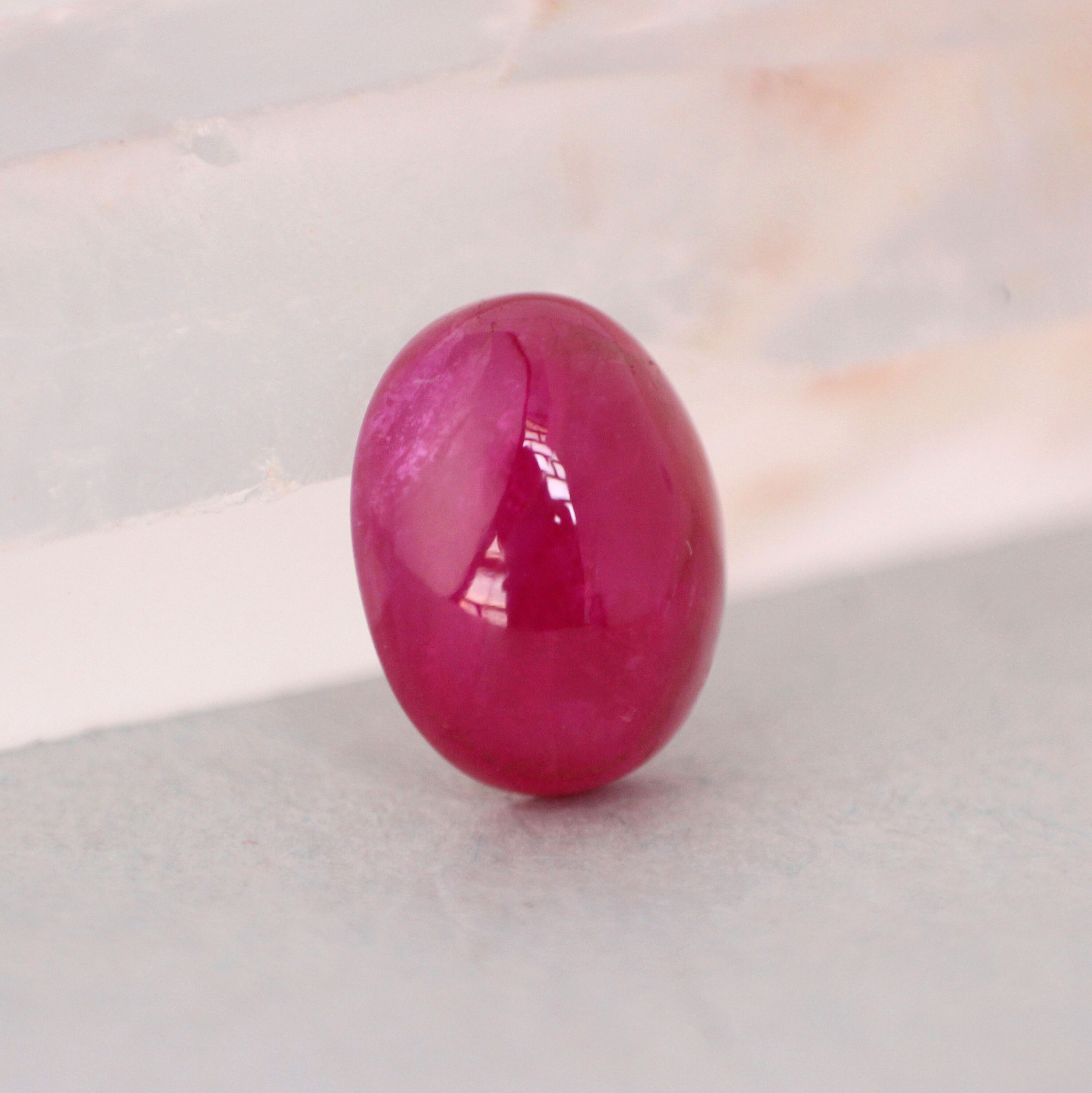 Ruby Cabochon4.27 Cts.natural Ruby Untreated Oval Cabochon - Etsy UK