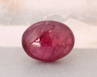 Ruby Cabochon 4.12 Cts ,Natural Ruby Untreated Unheated Oval cabochon Deep Red , Loose Natural Ruby Oval Cabochon ,Custom Ruby Oval Cab Ring