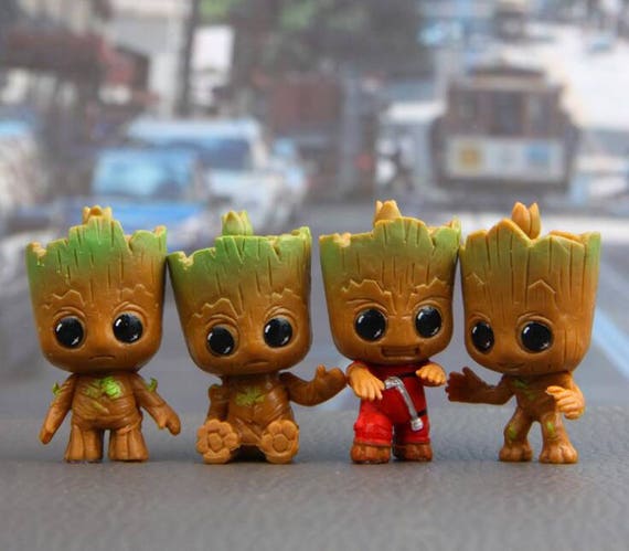 miniature groot figurine