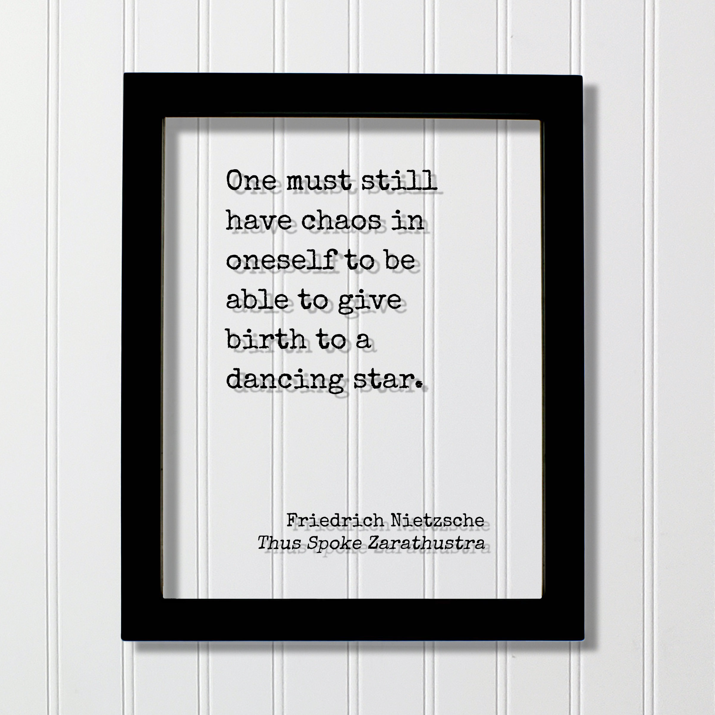 Friedrich Nietzsche - Thus Spoke Zarathustra - One Must