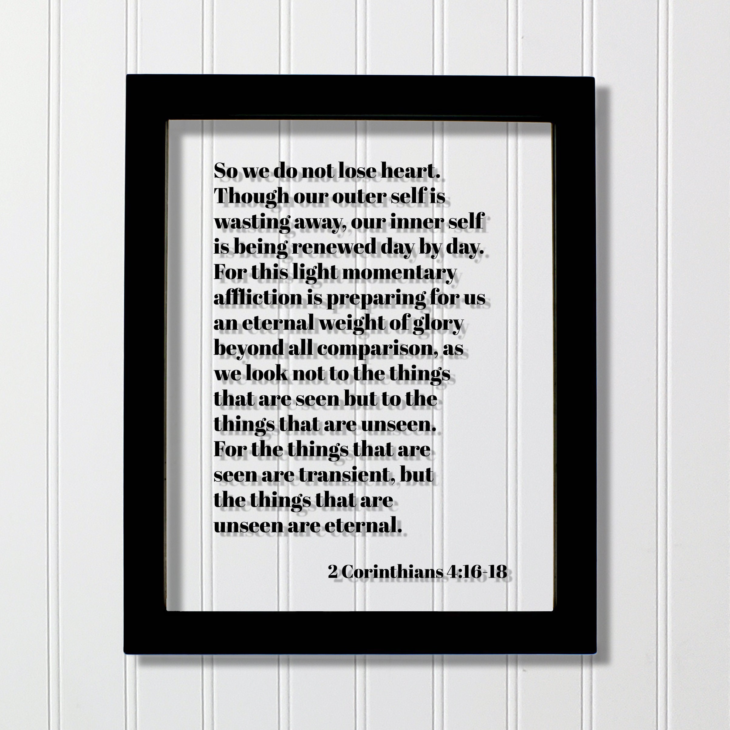 Things That Are Unseen Are Eternal {Mirror Decal Stickers} Things That Are Unseen Are Eternal {Mirror Decal Stickers}