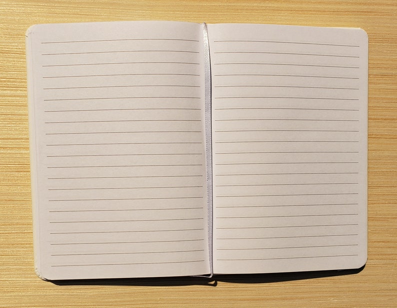 Floral Gratitude Journal Custom Name Flower Customized Personalized