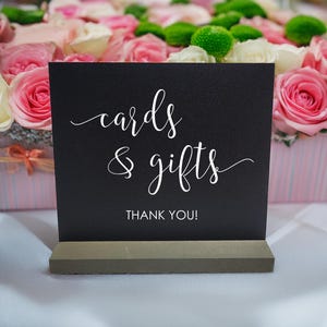 Kaarten en cadeaus Schoolbordbord - bruiloft verjaardagsfeestje babyshower cadeaus tafel rustieke landelijke boerderij bedankt