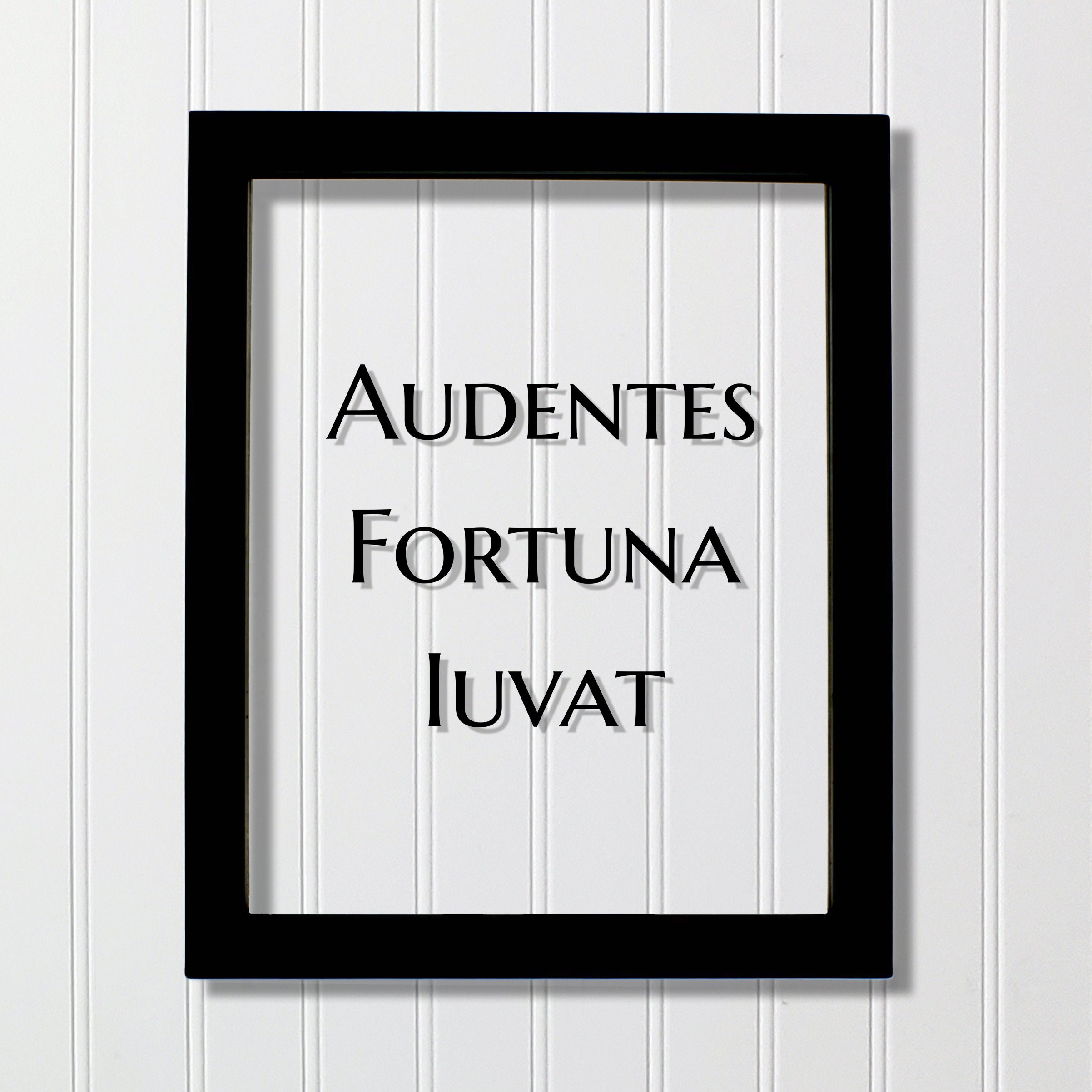 Audentes Fortuna Iuvat Floating Quote Latin Proverb Etsy France Audentes Fortuna Iuvat Floating Quote Latin Proverb Etsy France