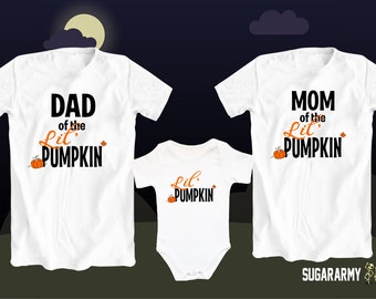 family halloween shirt matching halloween shirts lil pumpkin shirts dad mom daughter shirts matching shirts