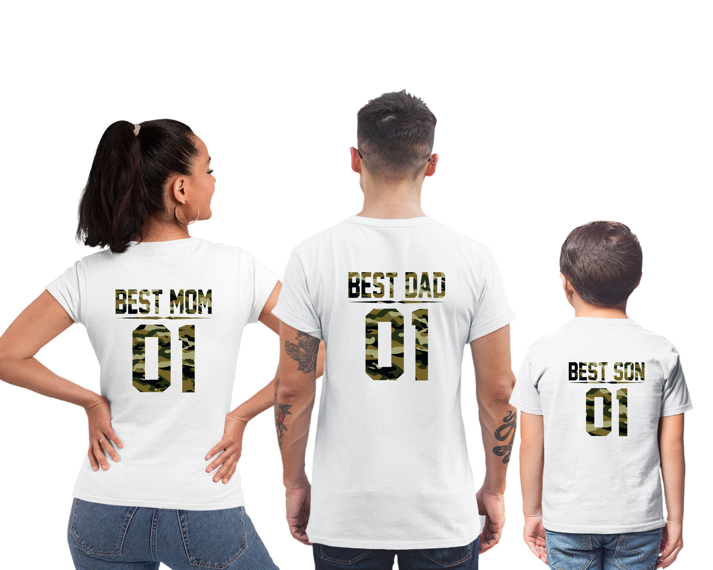 Mom Dad Baby Shirts Family Shirts Matching Family Shirts Etsy