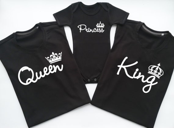 Camisas Queen Princess camisetas familiares a Etsy España