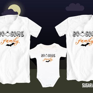 Boos Family T-shirt - Combo of 2 Tshirts with 1 Onesie