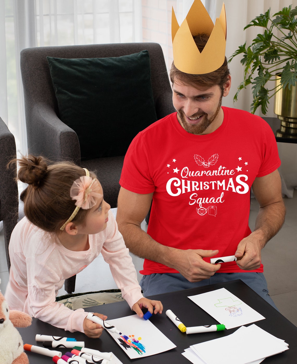Quarantine Christmas Squad Shirts Quarantine Christmas Etsy