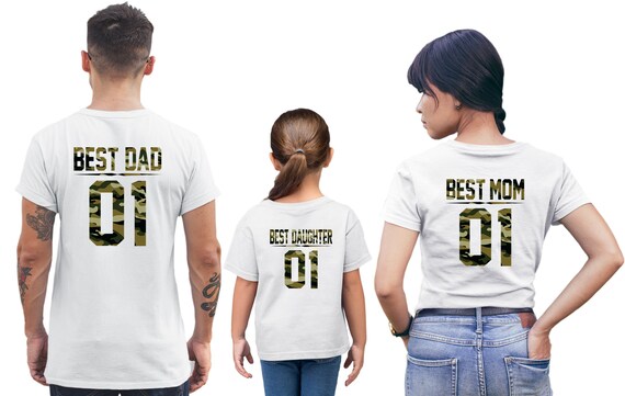 camiseta papa y bebe