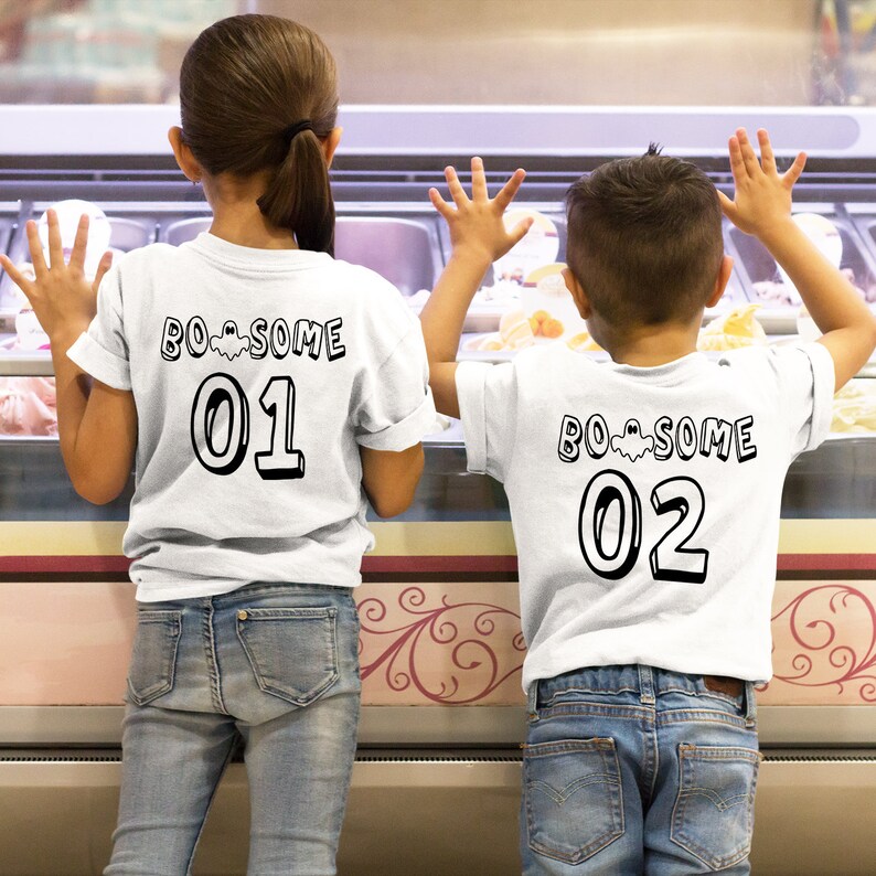 sibling halloween shirts