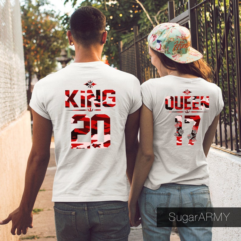 army couple t shirt