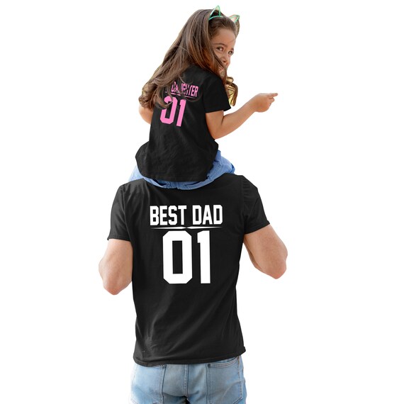 Father and Daughter Shirts Father 