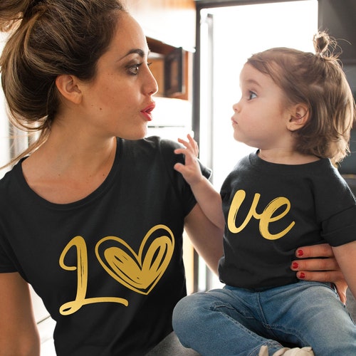 Mommy and Me Matching Outfits Matching Mom Baby T-shirts - Etsy
