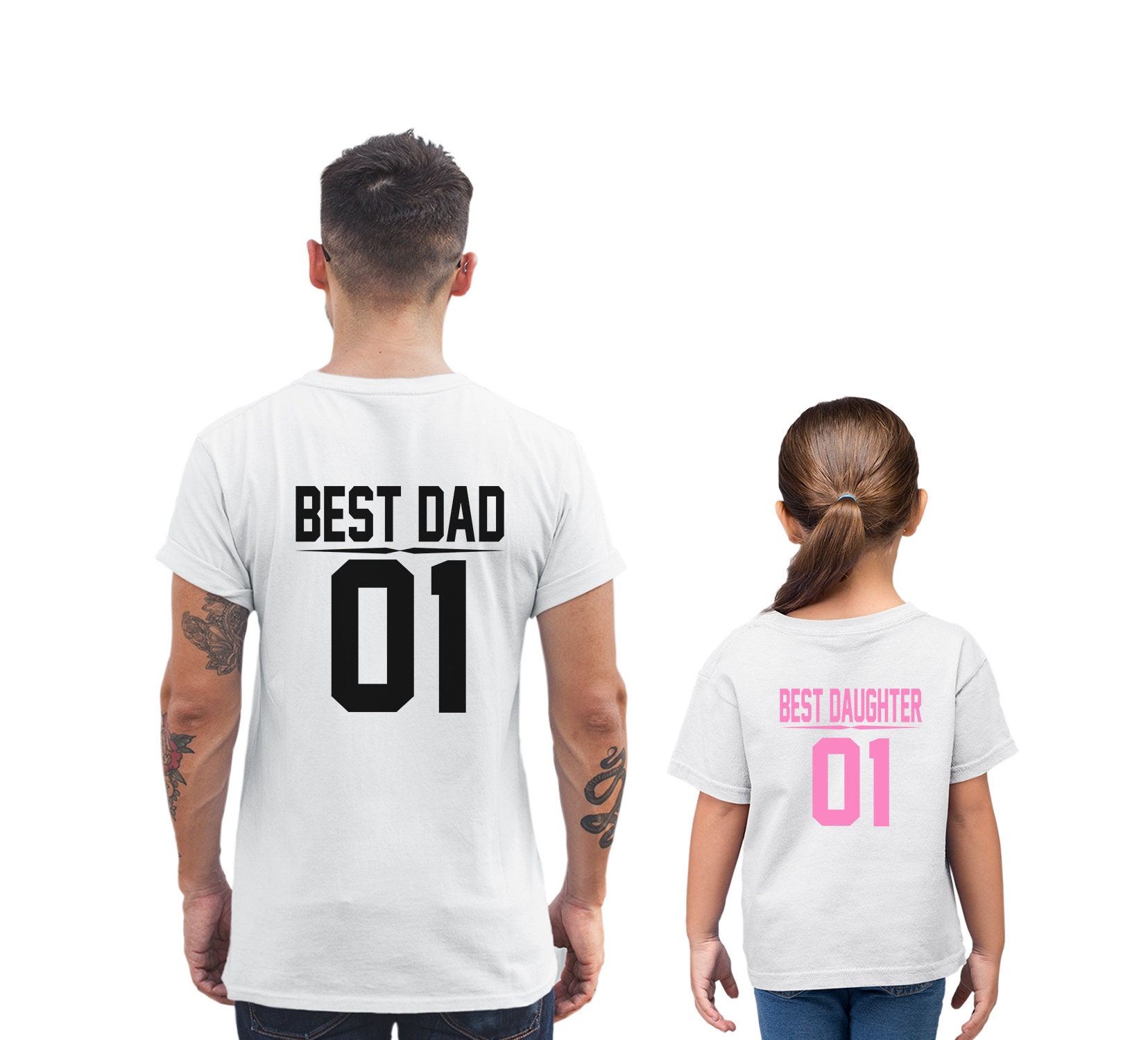 Daddy Daughter Shirts Dad Daughter Matching Outfits Dad Etsy