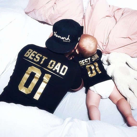 matching outfits father and son