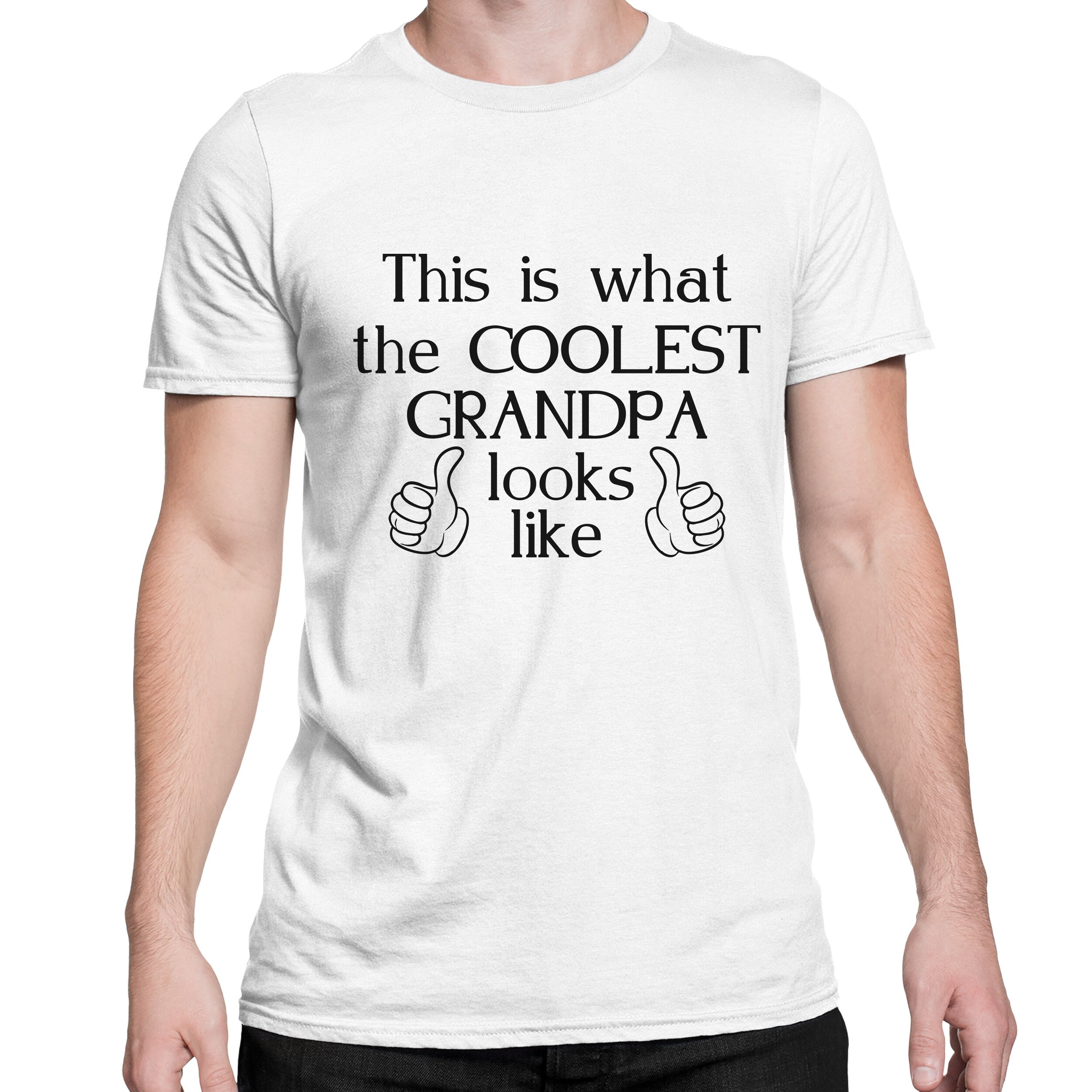 Funny Grandpa T-shirt Cool Grandpa Shirt The Coolest Grandpa | Etsy