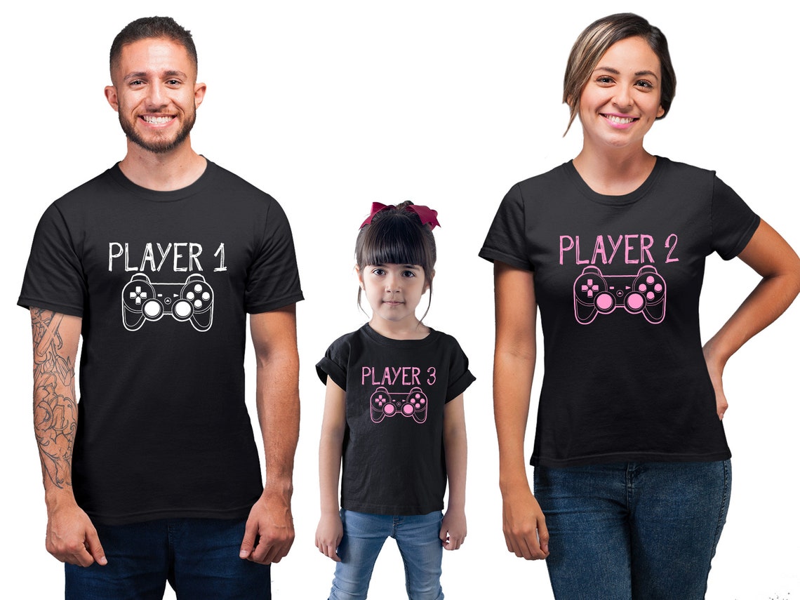 Gamer Family Matching T-shirts Matching Family T-shirts - Etsy