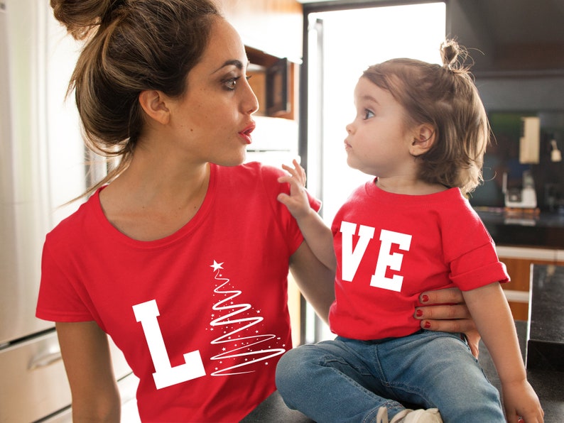 Mommy and Me Christmas Outfit Christmas Mom and Son Matching Etsy Mommy And Me Christmas Outfit