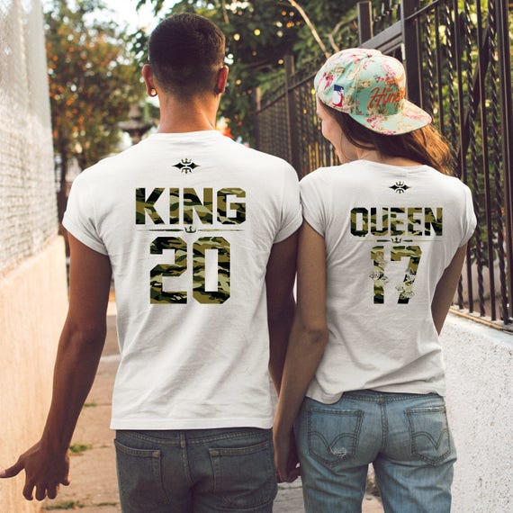 king and queen shirts