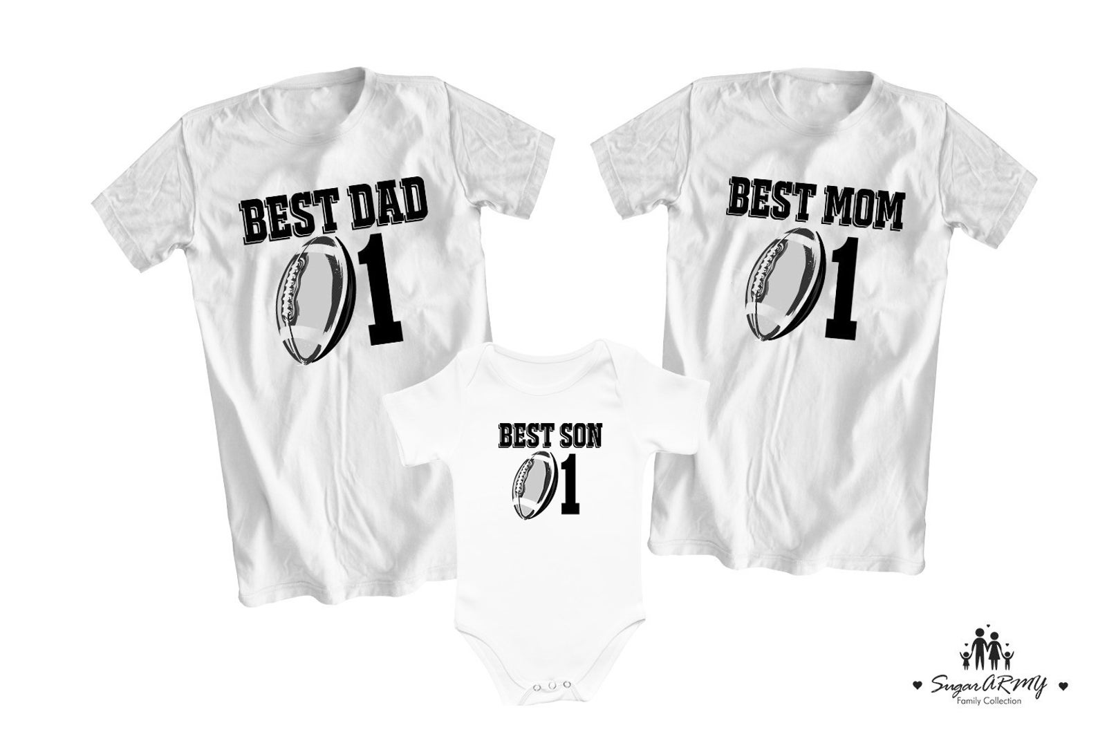 Mom Dad Son Shirts Family Shirts Matching Family Shirts Best - Etsy
