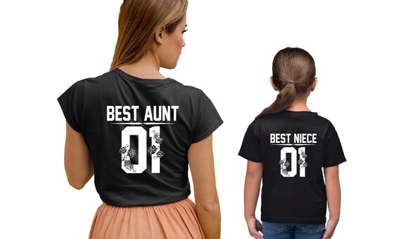 camisetas personalizadas para tía y sobrina