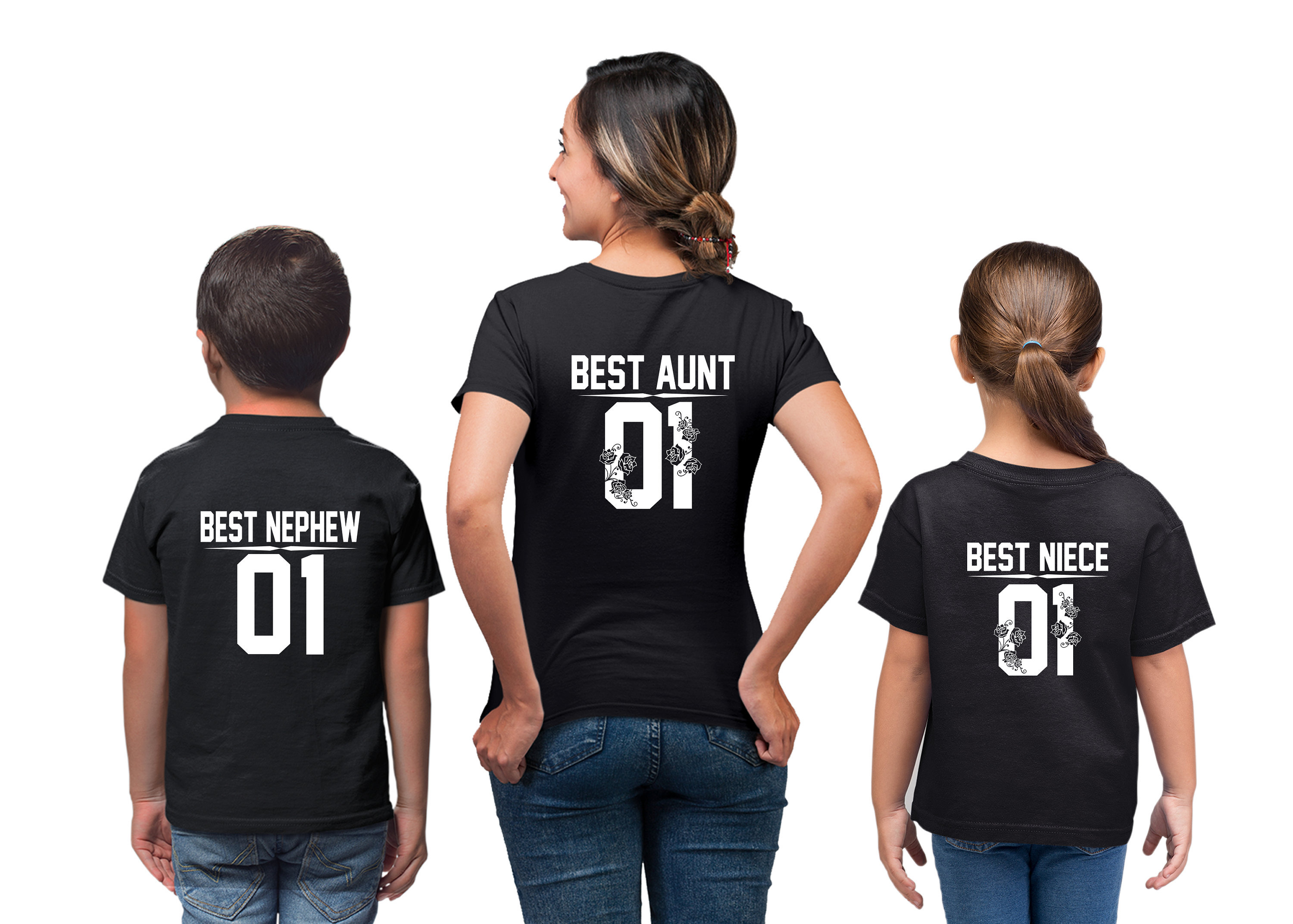 aunt and niece and nephew shirts