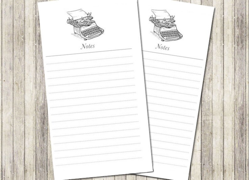 Printable Planner Inserts Personal Notes and Doodles for Kate | Etsy