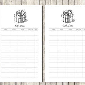 Printable Planner Inserts Personal Gift Ideas for Kate Spade Wellesley ...