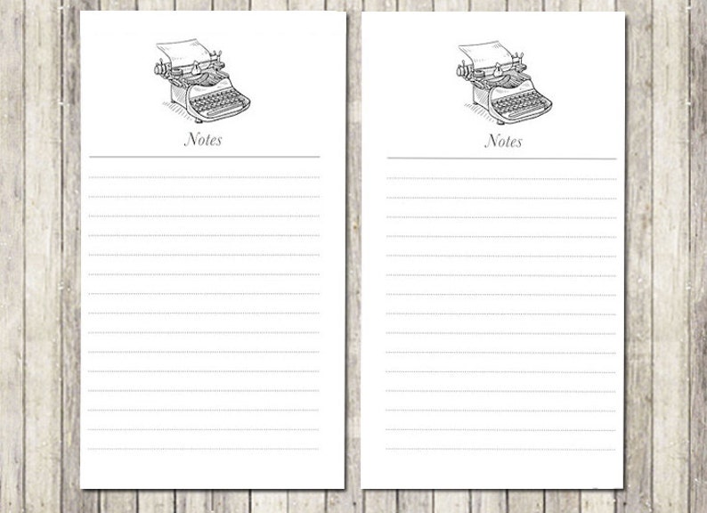 Printable Planner Inserts Personal Notes and Doodles for Kate | Etsy