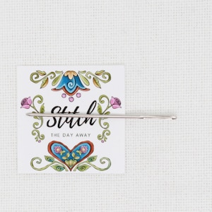 Stitch needle minder/cover minder for cross stitch/embroidery/needlepoint/diamond painting